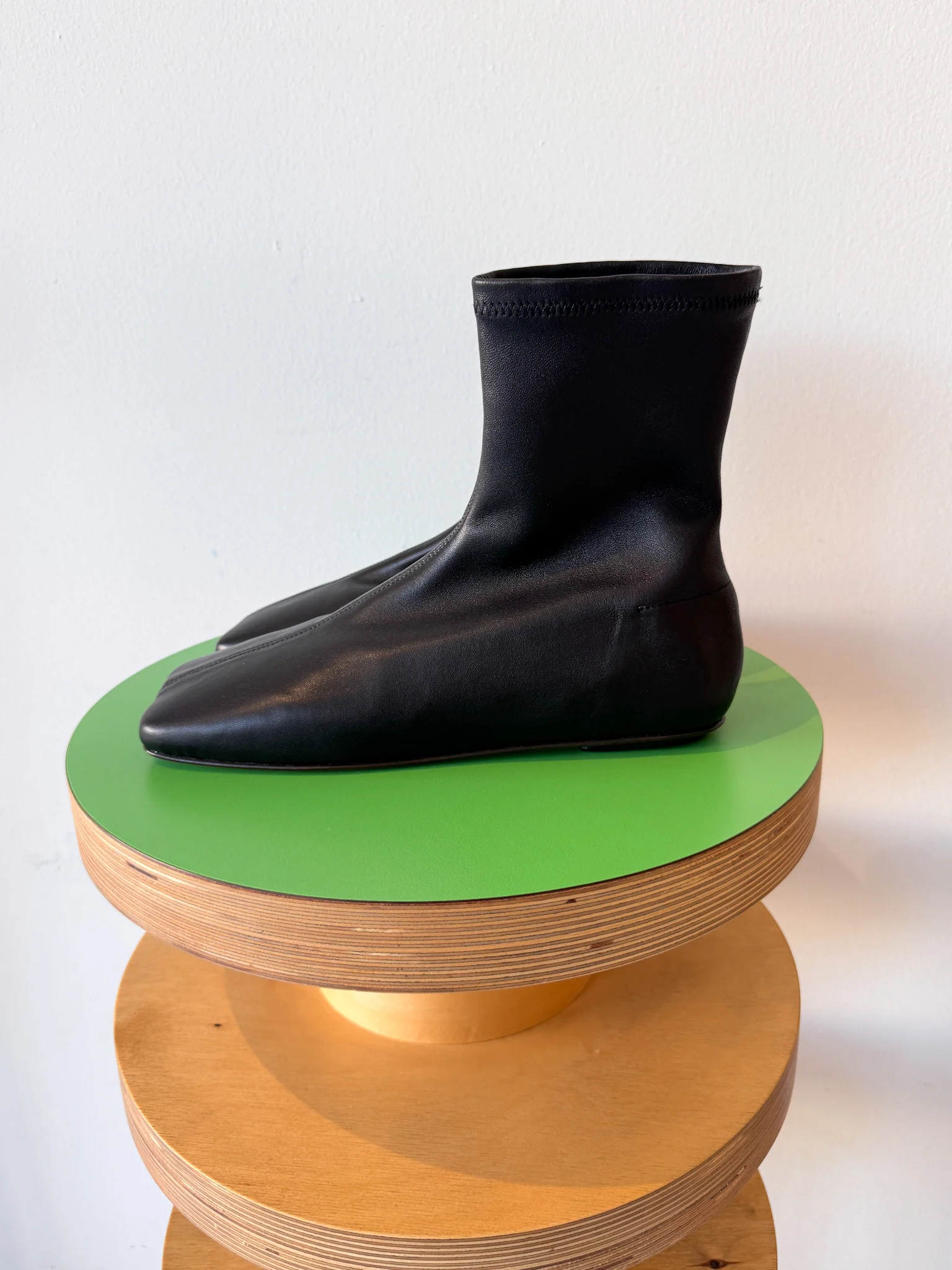 Hira Stretch Ankle Boots (Black) - Image 5