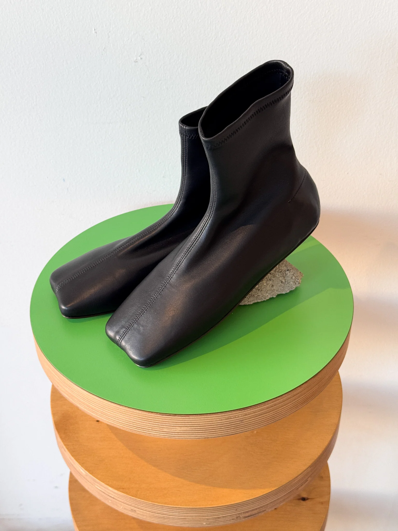 Hira Stretch Ankle Boots (Black) - Image 7