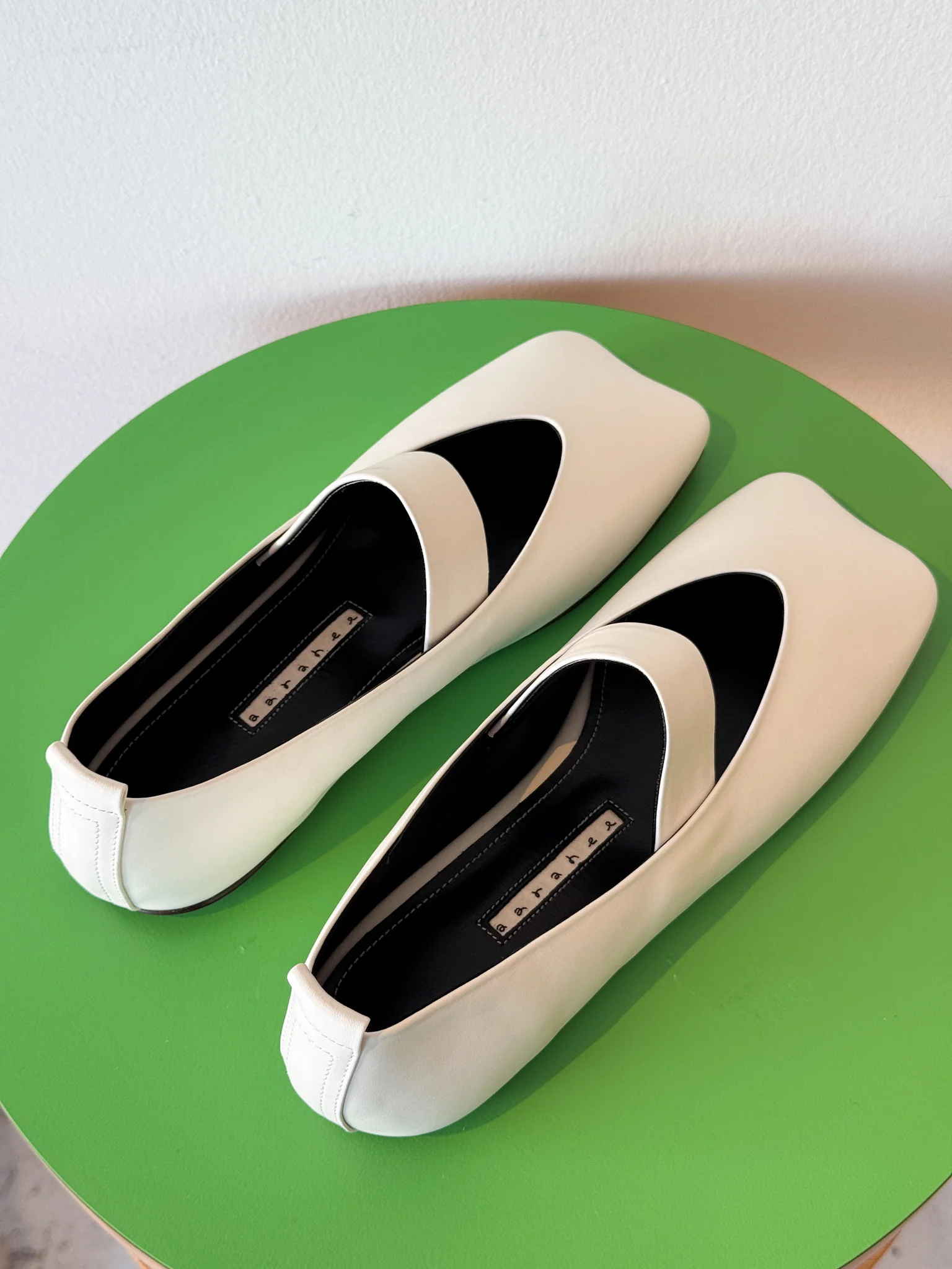 Oojoo Ballerina Flats (White) - Image 4