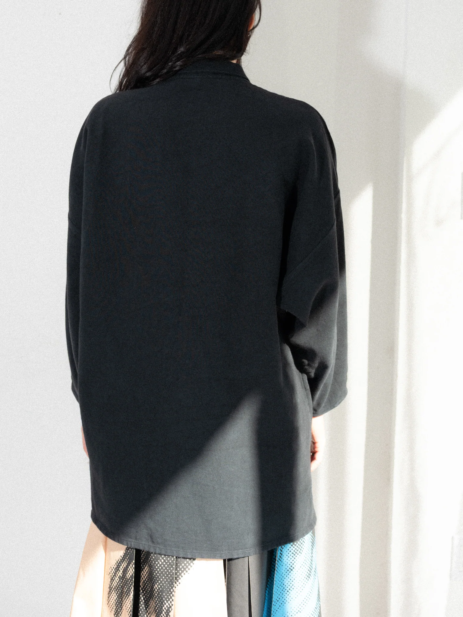 Dolman Sleeve Collared Jacket - Image 5