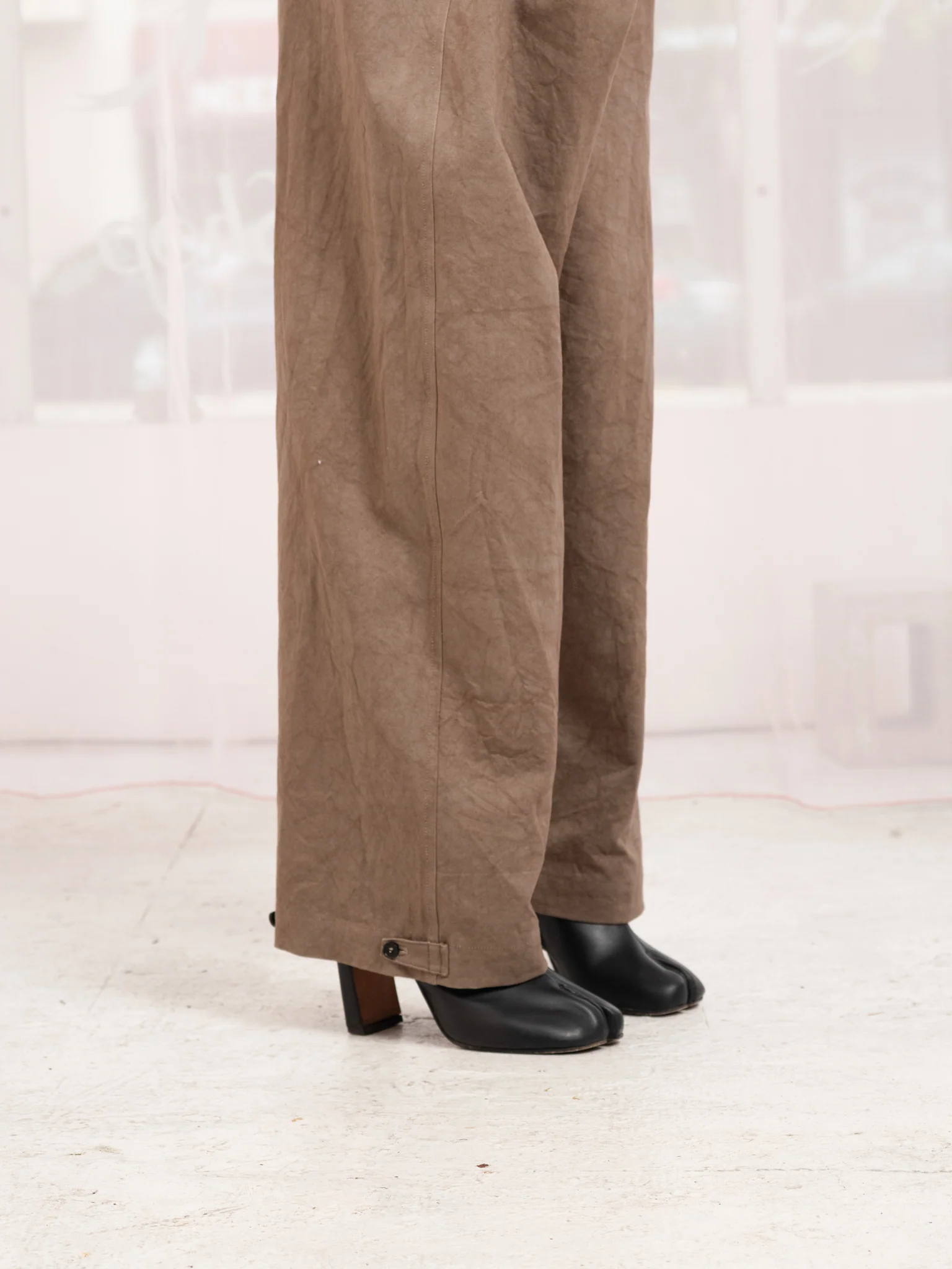 Wrap Pants w/Adjustable Leg Opening - Image 3