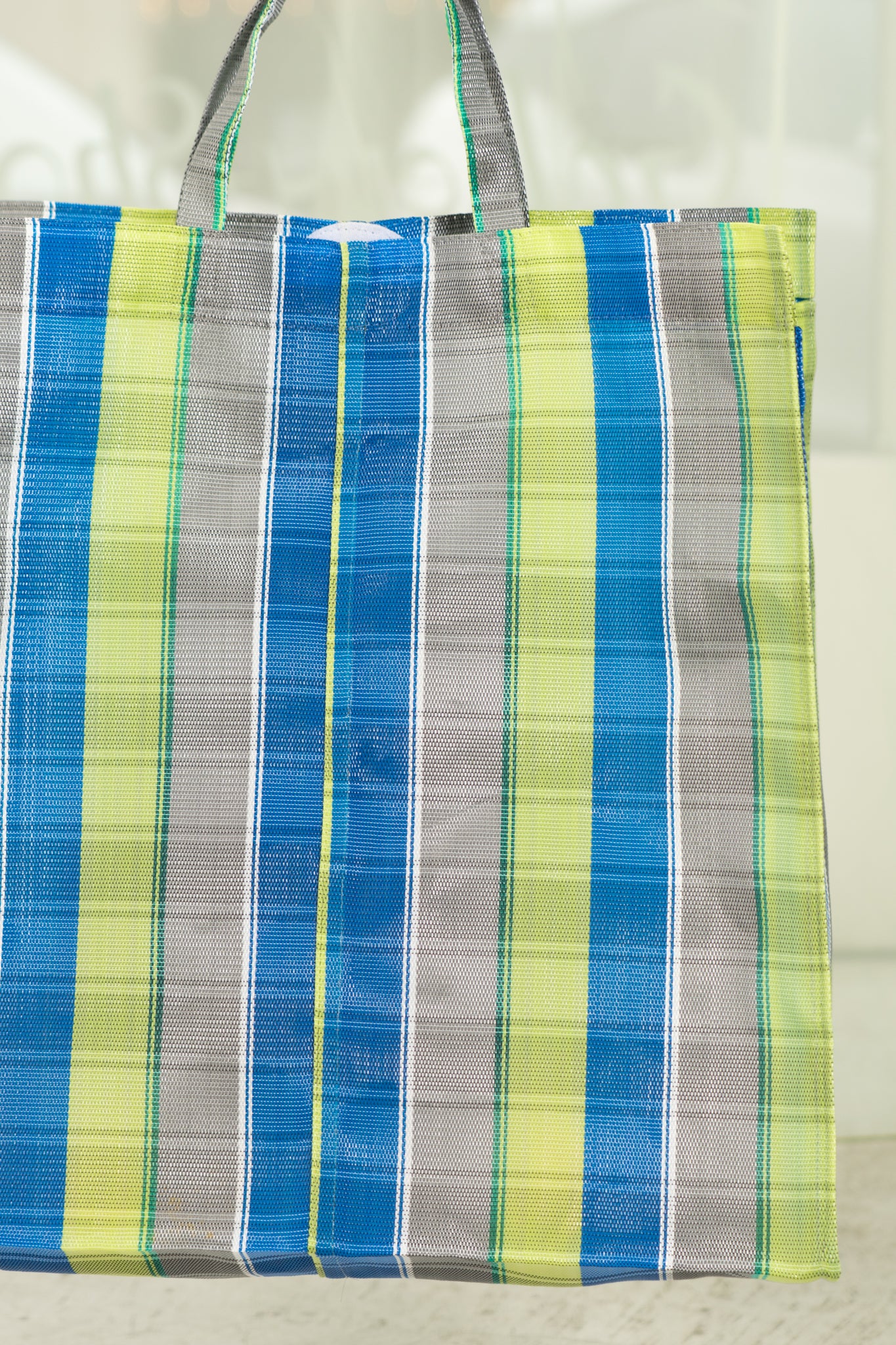 Medium Travel Bag (Green/Blue) - Image 3
