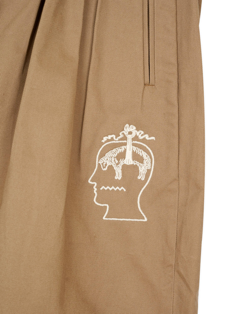BD x Brooks Brothers Pleated Chino Short (Desert) - Image 5