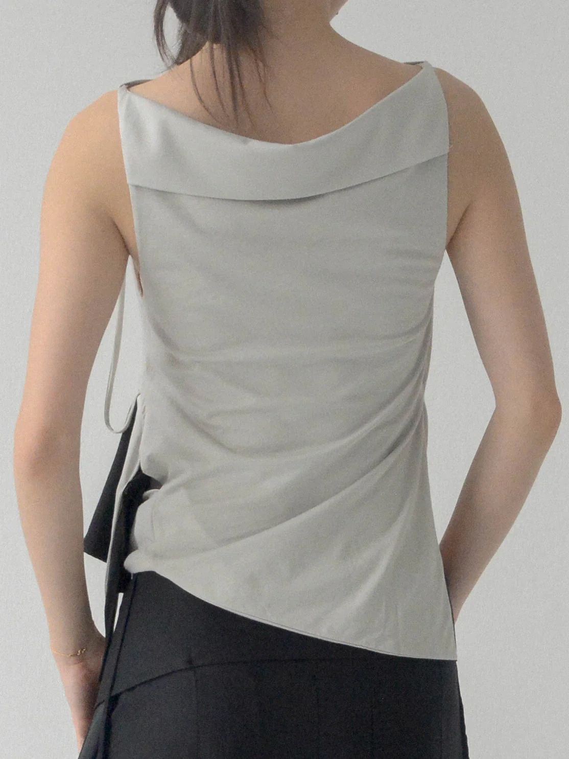 Fallo Draped Top (Mist) - Image 6