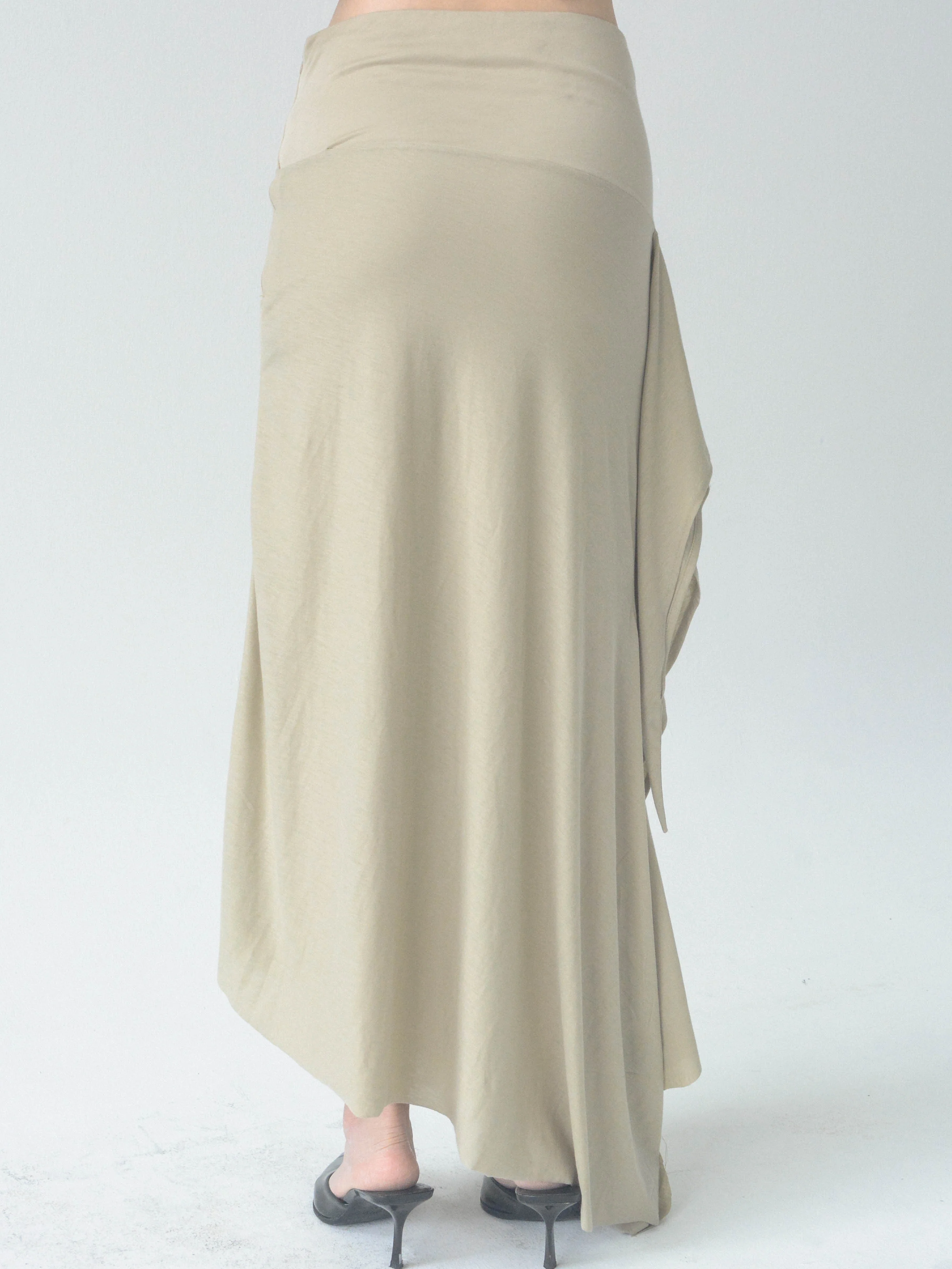 Lerra Long Skirt (Sand) - Image 3