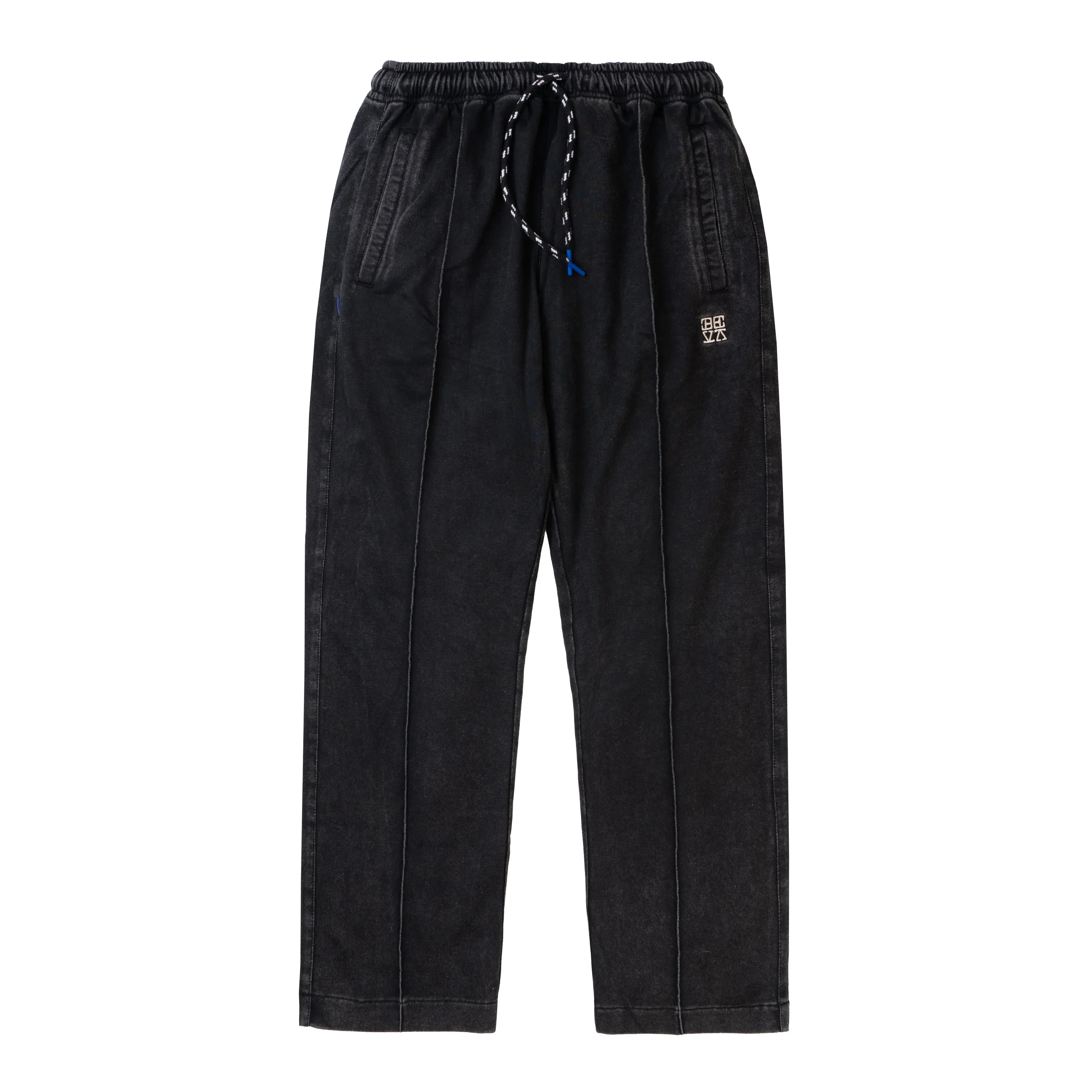 Midtown Faded Terry Trackpants (Washed Black) - Image 4