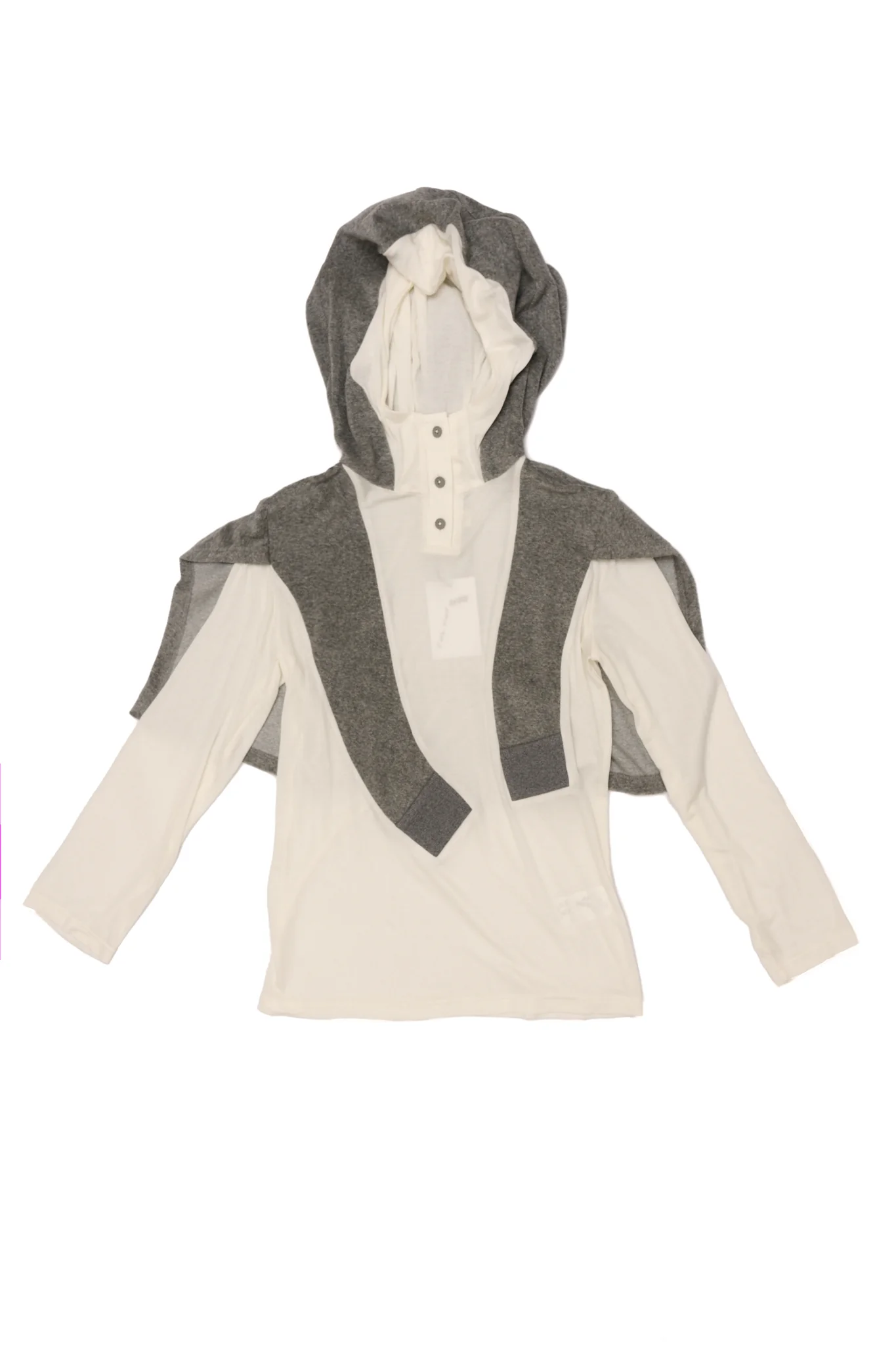 Sweater On Shoulder Shirt - Image 8