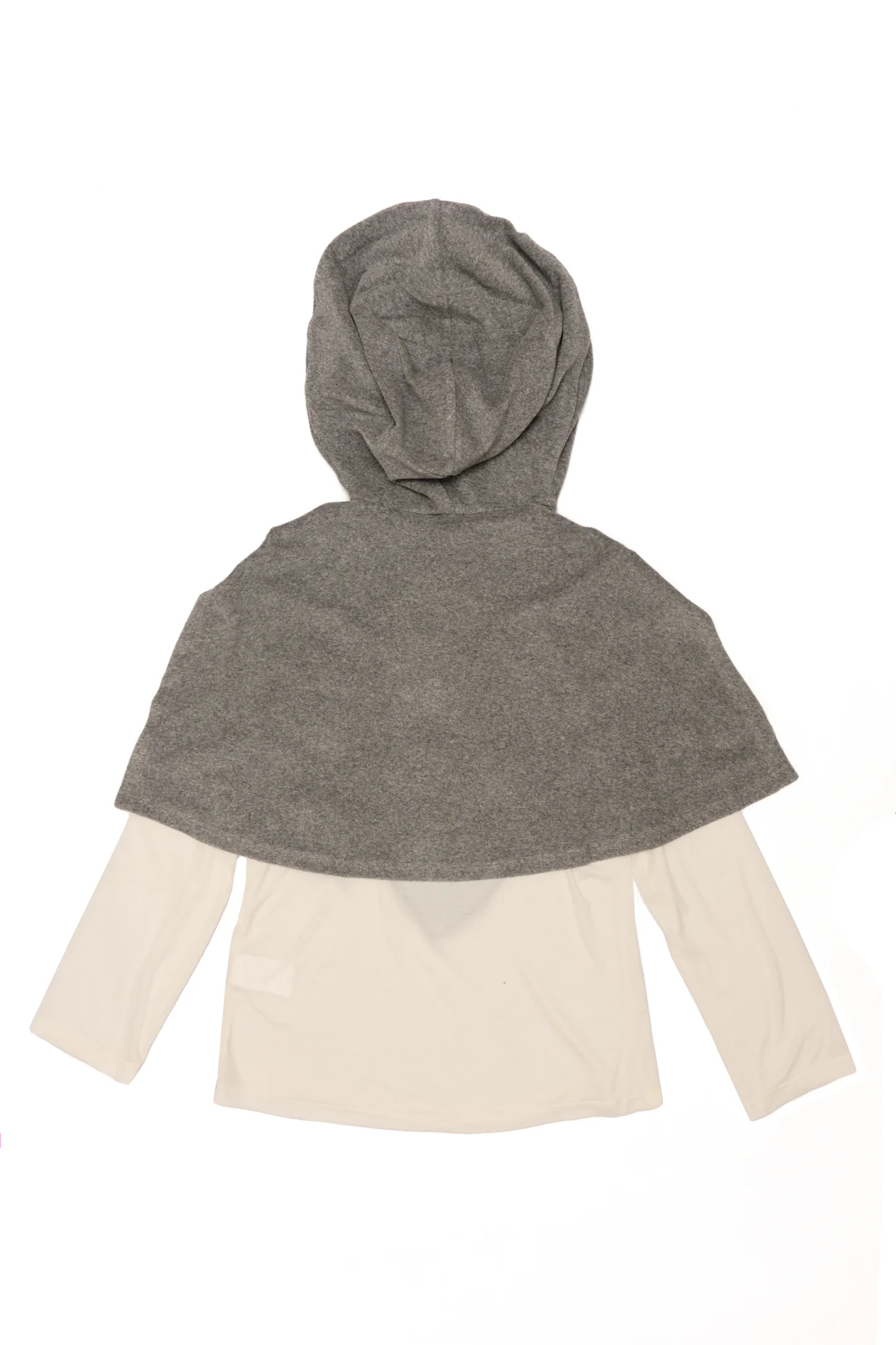 Sweater On Shoulder Shirt - Image 9