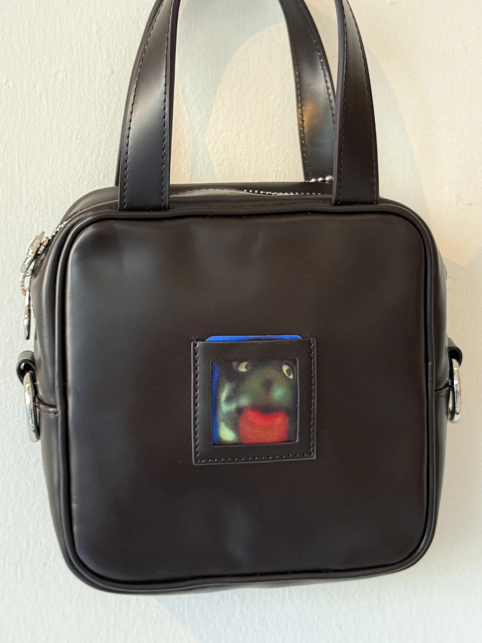 Portrait Slot Mini Square Bag - Image 3