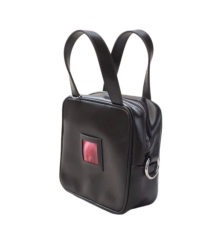 Portrait Slot Mini Square Bag - Image 6