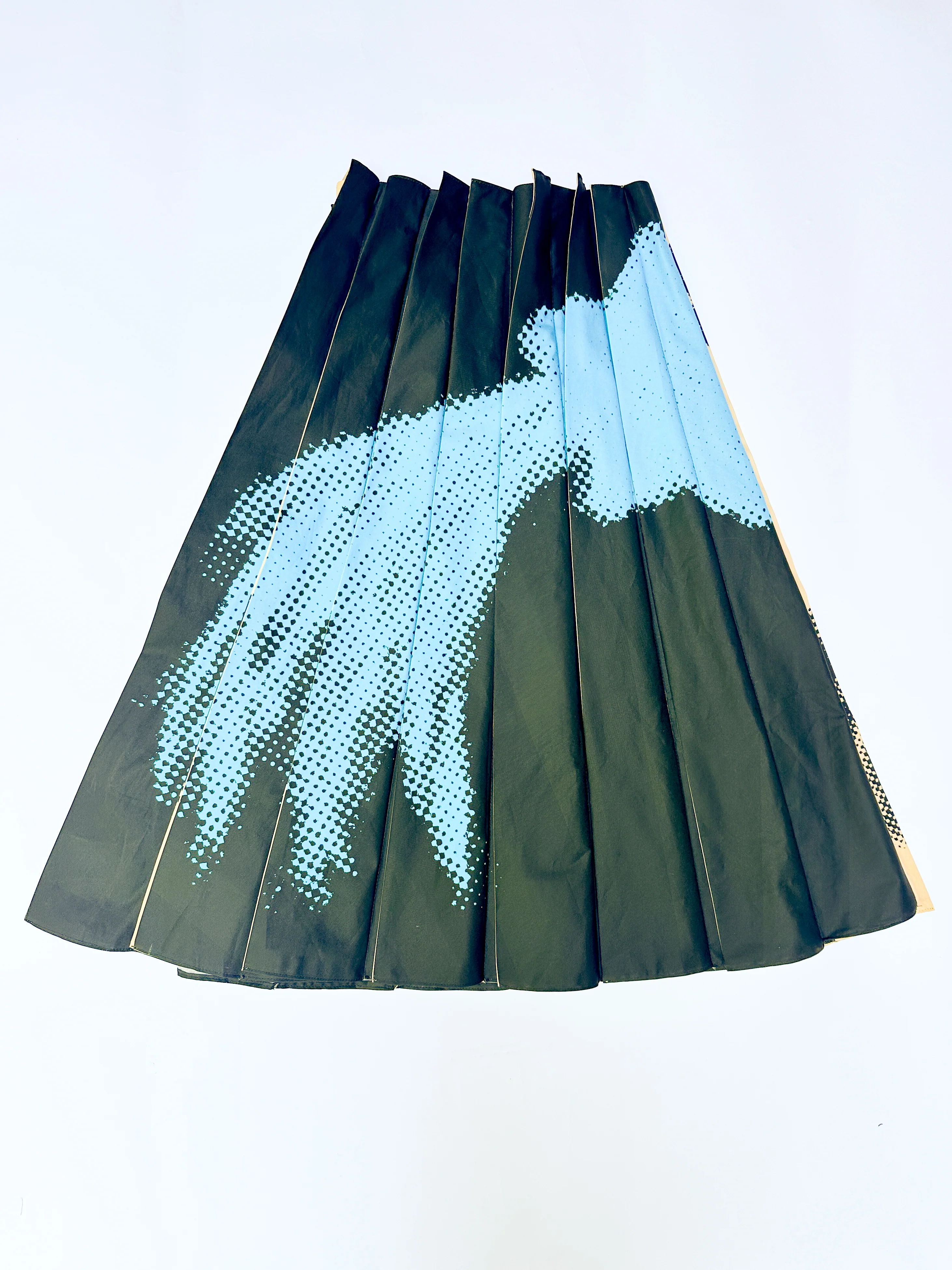 Shooting Star Flip Pleat Midi Skirt - Image 5