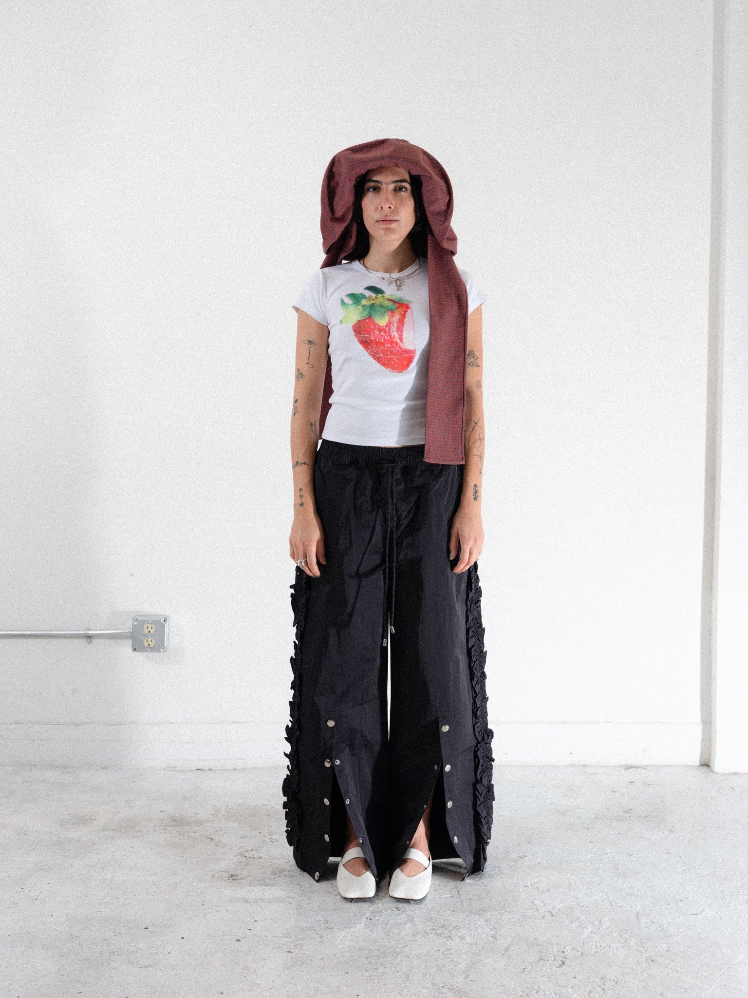 Strawberry Baby Tee (White) - Image 4