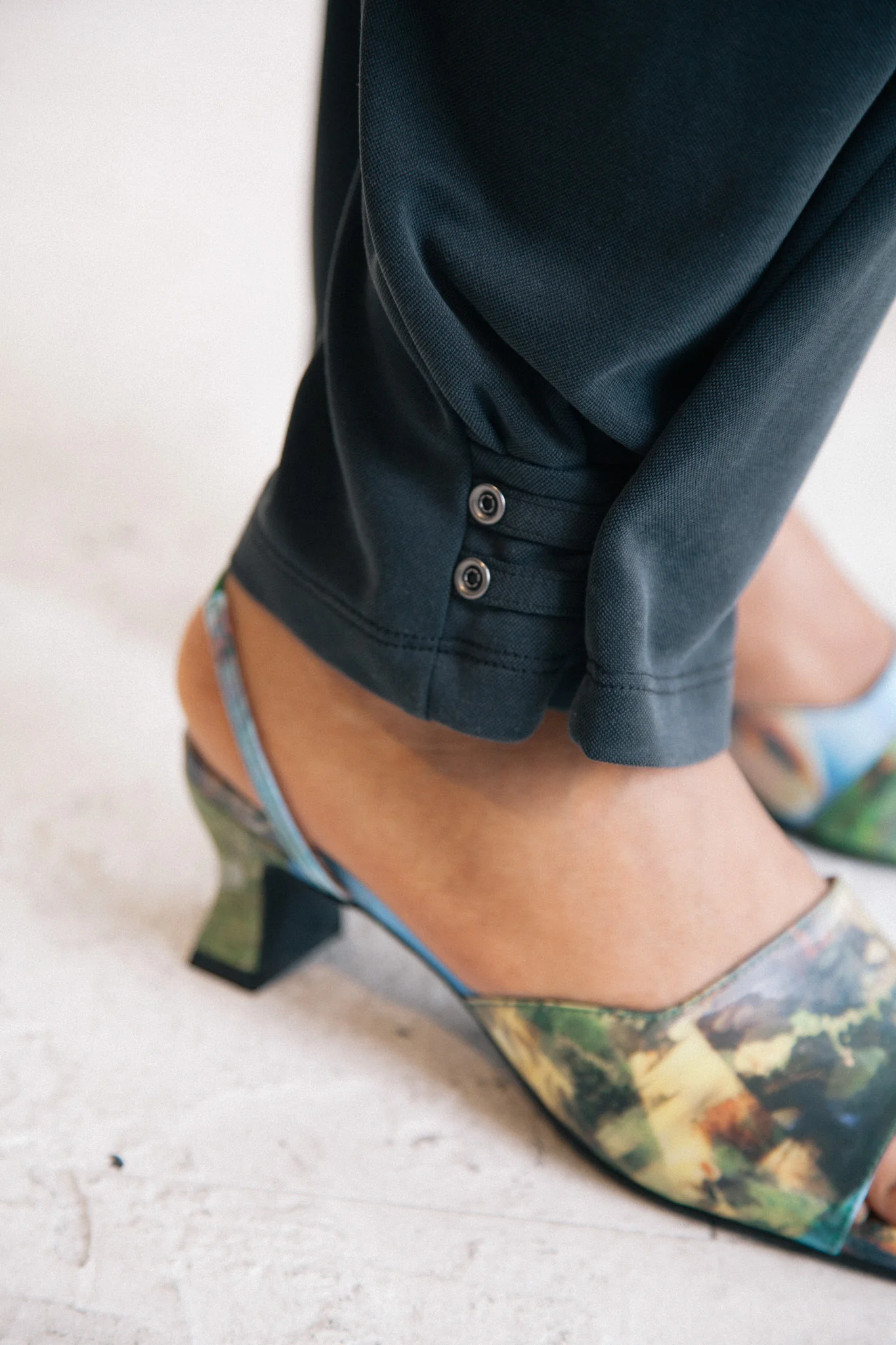 Curtain Jogger Pants (Washed Black) - Image 3