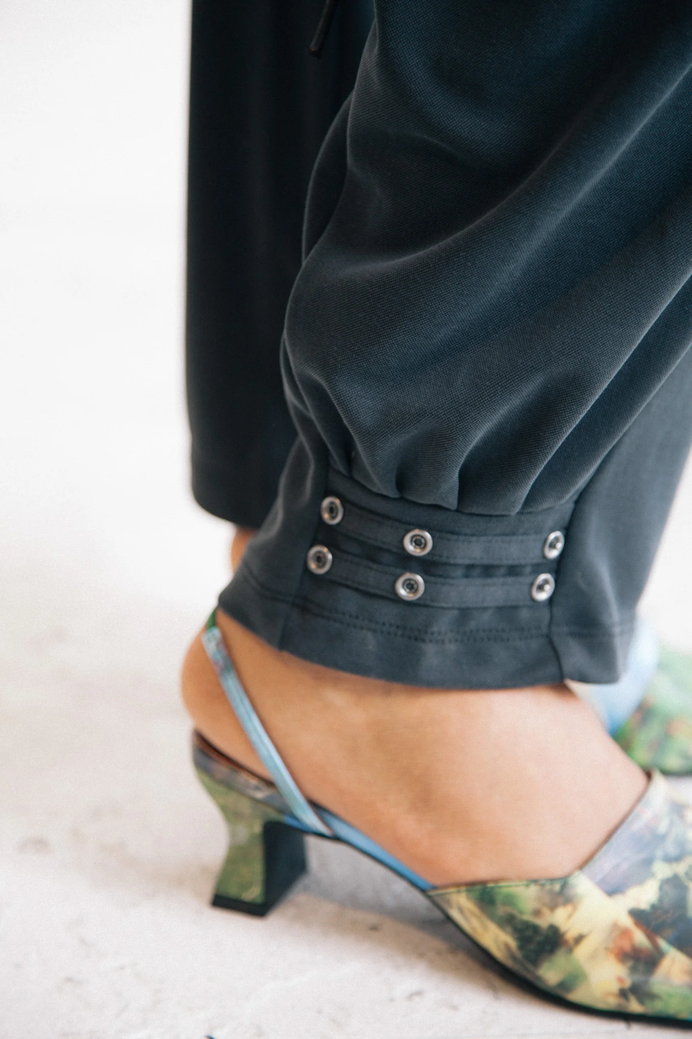 Curtain Jogger Pants (Washed Black) - Image 4