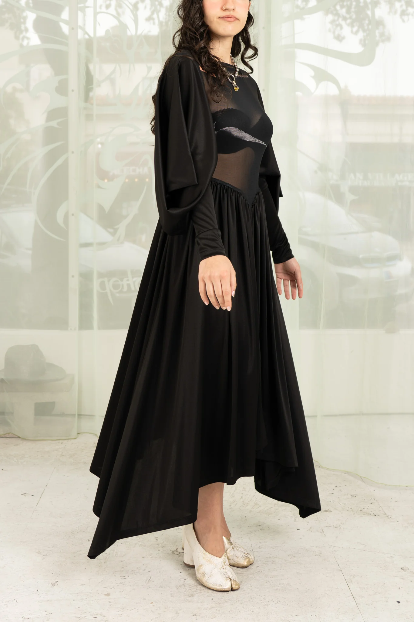 Faust Dress (Black) - Image 3