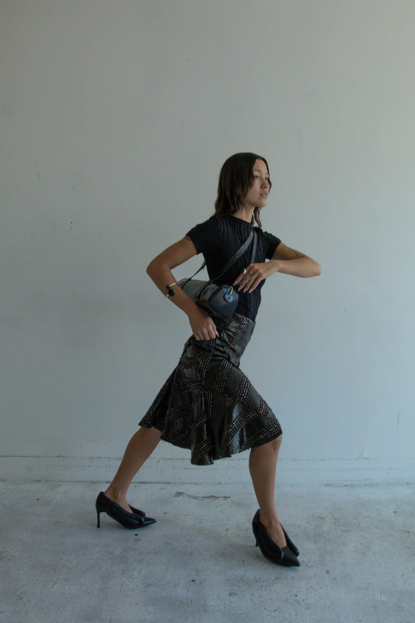 "LADY" High Heels (Black) - Image 3