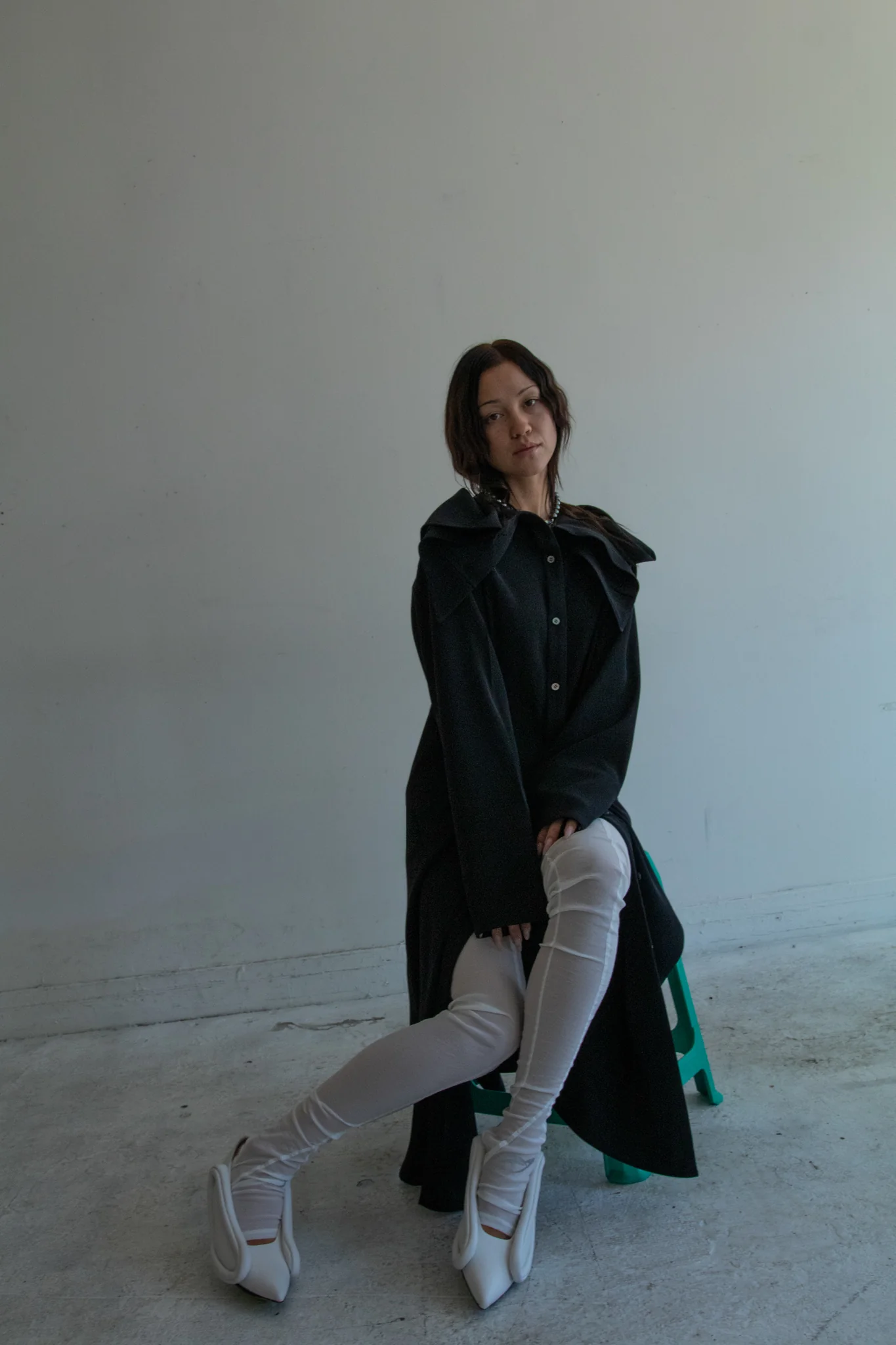 "LADY" High Heels (White) - Image 4