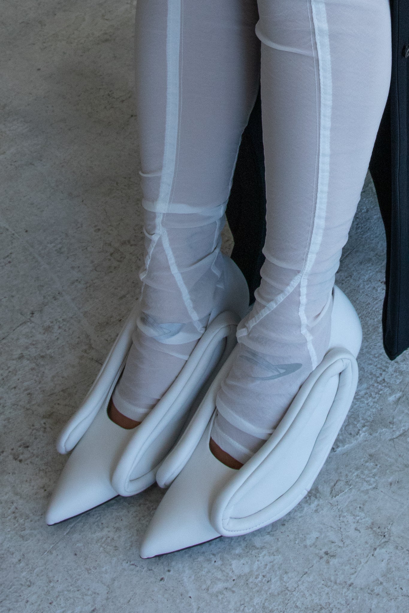 "LADY" High Heels (White) - Image 3